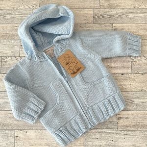 2H Knits Zip up sweater